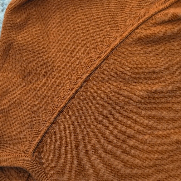 Jeanne Pierre Women's Orange Sweater - Picture 4 of 5